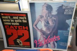 An original 1980's cinema advertising po