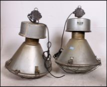 A pair of vintage mid century Zaklady Me