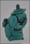 An unusual 20th century Turquoise figura
