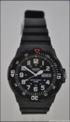 A Casio Men's Divers Style Watch Luminou