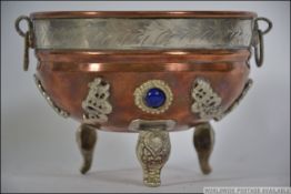 An unusual Chinse / Asiatic copper and b