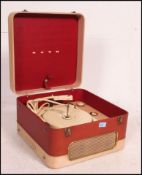 A Bush vintage 1950's two tone portable