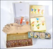 Mixed lot of vintage miniature perfume s