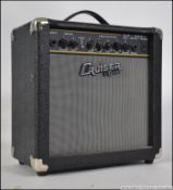 A contemporary music guitar amp marked f