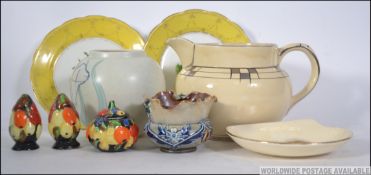 Retro vintage mixed ceramics to include