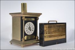 A retro chintz decanter clock combo alon