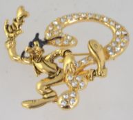 A vintage goofy brooch by Napier for Disney.