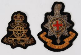 PATCHES: The Royal Sussex Regiment embroidered coat of arms with a Ubique - Quo Fas Et Gloria