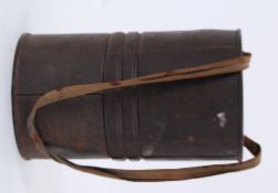 COLLECTION TIN: A charming vintage First World War era money collection tin,