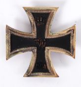 IRON CROSS: An original First World War German Iron Cross medal,