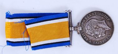 WWI MEDAL: An original First World War WWI British issued War Medal,