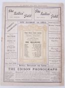 TITANIC INTEREST: An original May 1912 Royal Opera Covent Garden brochure / programme.