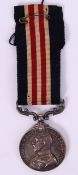 MILITARY MEDAL: An original First World War WWI Military Medal,