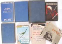 MILITARY BOOKS: A collection of vintage military and related books to include such titles as;