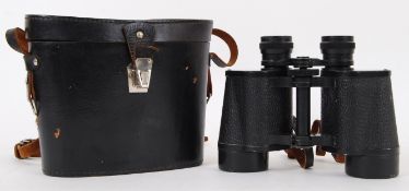 BINOCULARS: A pair of vintage Russian made 12x40 binoculars. Believed military in origin.