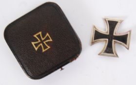 IRON CROSS: An original First World War German Iron Cross medal,
