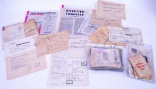 THIRD REICH EPHEMERA: A good assorted collection of WWII German / Nazi / Third Reich related