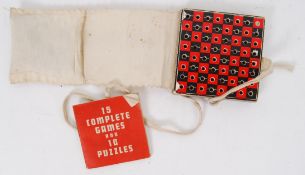 THE JEEP BOARD: An unusual WWII era Second World War ' The Jeep Board ' 15-games-in-1 field service