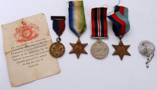 MEDALS: A collection of medals to include WWII Second World War Medal group to include, 39-45 Star,