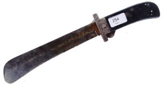 CASE FOLDING MACHETE: A rare American Ranger / Special Forces style folding machete knife by Case.