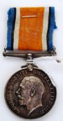 WAR MEDAL: A First World War WWI issued war medal to Sapper WR-321014 A.