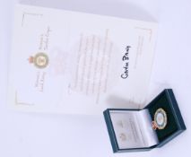 WOMEN'S LAND ARMY MEDAL: An original Women's Land Army Timber Corp awarded medal - within the