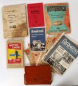 AUTOMOBILIA: A collection of assorted vintage automobilia publications to include Ford Anglia