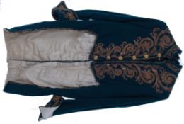 PARLIAMENTARY COAT: An unusual likely early 20th century Parliamentary style gents coat / tunic.