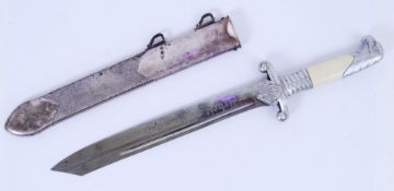 RAD DAGGER: A scarce original Third Reich RAD Leader’s dagger, by Alcoso, Solingen,