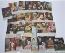 A collection of 1st World War postcards, 27 in total.