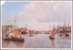 Local interest a framed and glazed Peter Donnithorne signed limited edition numbered 190 / 650