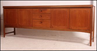 A retro teak seven foot 7