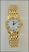 A good ladies Citizen Ecodrive wristwatch with white face and roman numeral chapter ring with