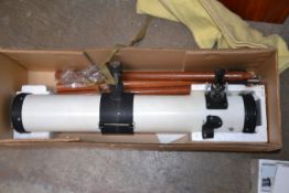 A Prinz Optics astronomical telescope,