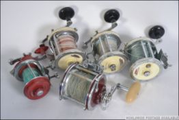 3 vintage sea fishing reels ' Garcia Mitchell 624 model ' All with line - Made in France.