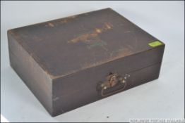 A cased Ellams Duplicator in original box and roller. Measures: 39cms wide.