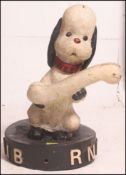 A vintage 1950's Sooty Show Sweep charity collection box of the external floorstanding type.