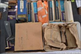 A large collection of vintage photograph / projector bulbs,