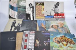 A collection of vinyl LP's dating 1970's,