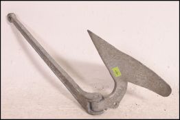 A retro good sized aluminum ships / boat anchor ideal for conversion into a lantern bracket.