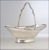 A silver hallmarked bon bon dish by the Goldsmiths & Silversmiths Company Ltd, London.