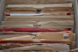 A collection of vintage 78rpm records of various genres and artists to include Connie Francis,