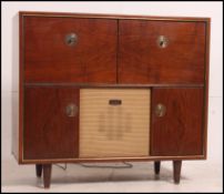A vintage 1950's Sobell walnut stereogram.