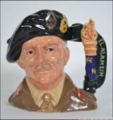 A Royal Doulton Character mug - Field Marshall Montgomery D6908 El Alamein Edition modelled by