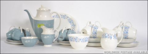 A Wedgwood Petra pattern part tea service.
