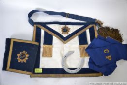 A group of masonry items to include sashes,
