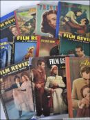 A collection of various hard backs to include , ' Film Review ' , ' Picture Show Annual ' ,