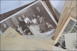 A collection of early to mid 20th century French photographs and negatives to include portrait,