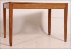 A 1960's vintage mid century Air Ministry ( War Department ) writing table desk.