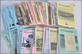 A collection of Anglo - German history society magazines dating from the 1990's to the present date